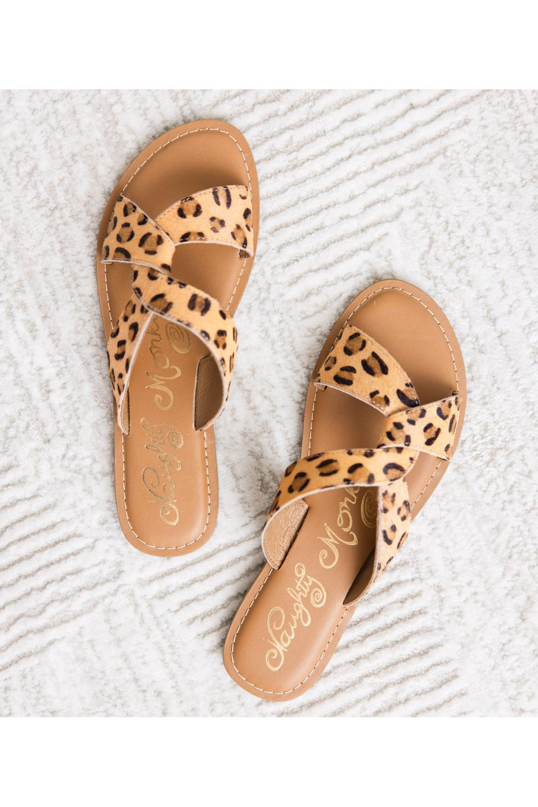 Conga Sandal in Leopard