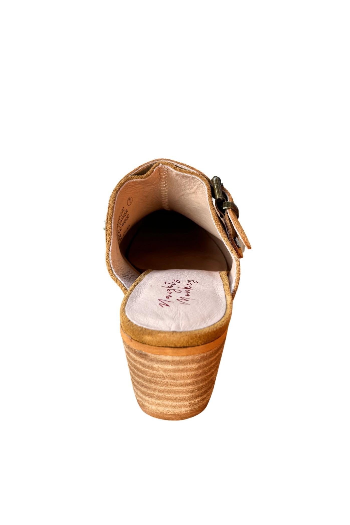 Drancy Western Mule in Tan