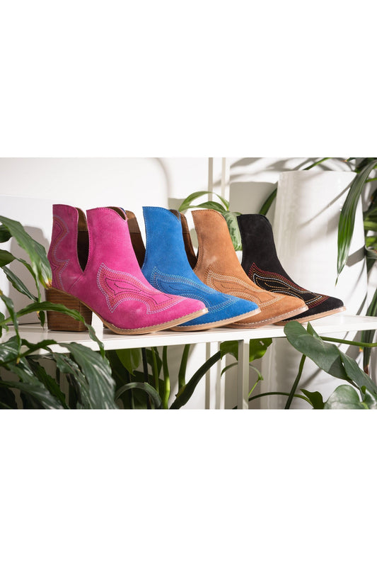 Journee Ankle Boots in Black