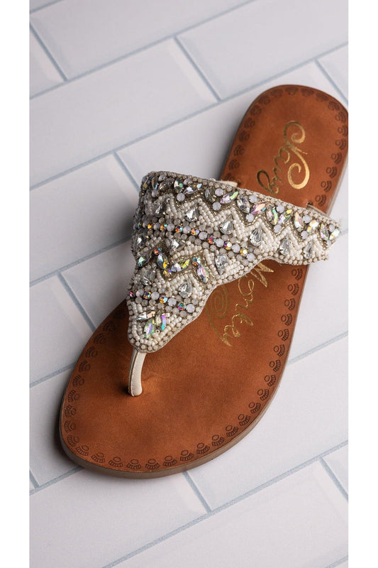 Loving U Sandals in White