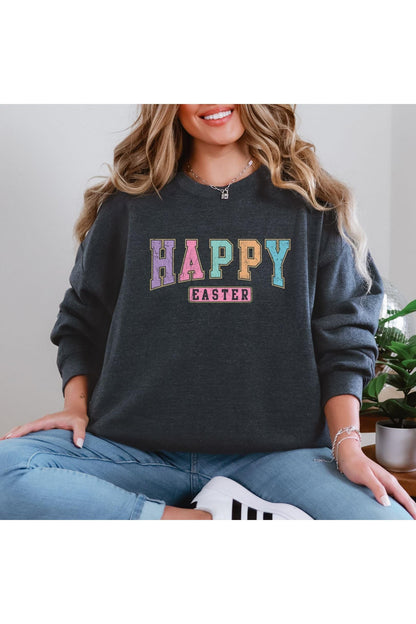 Happy Easter Graphic Sweatshirt